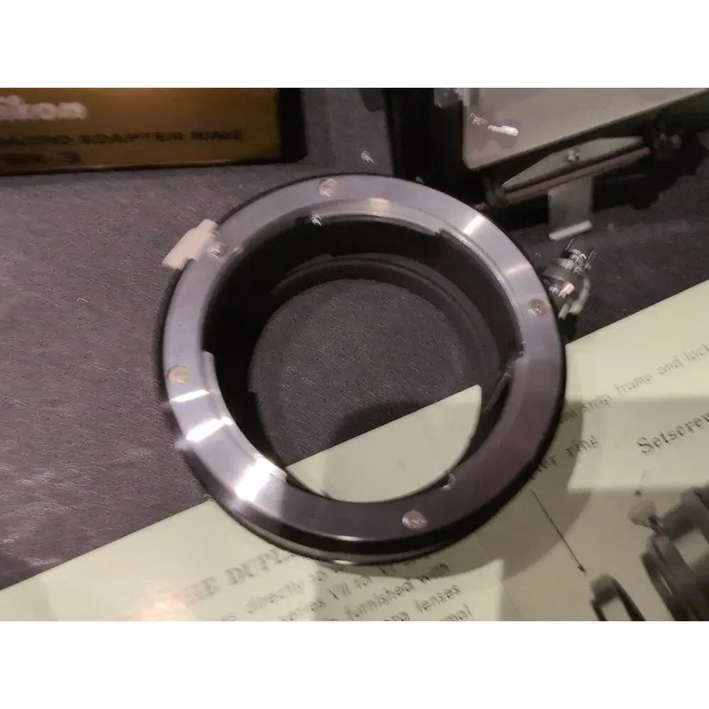 Nikon Bellows Focusing Attachment Model II w/ Box, BR-2 E-2 & BR-3 Macro...
